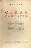Obras en un acto