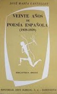 Veinte años de poesía española 1939-1959