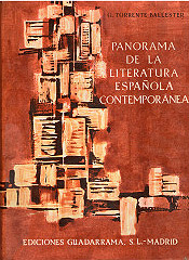 Panorama de la literatura española contemporánea
