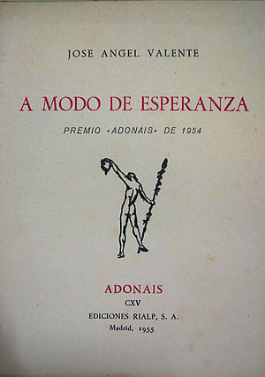 A modo de esperanza