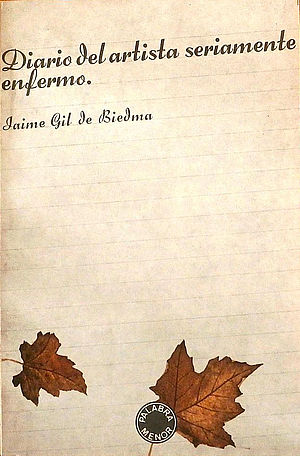 Diario del artista seriamente enfermo