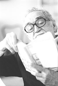 Gabriel García Márquez copyright Luis M. Palomares - Agencia Literaria Carmen Balcells