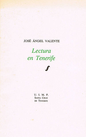 Lectura en Tenerife