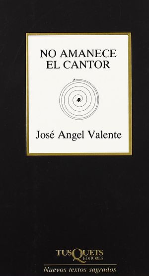 No amanece el cantor