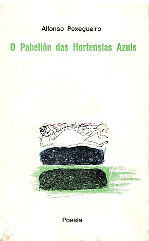 O pabellón das hortensias azuis