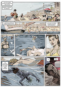 Tatuaje, cómic Vázquez Montalbán