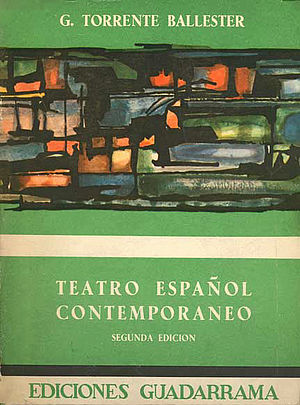 Teatro español contemporáneo