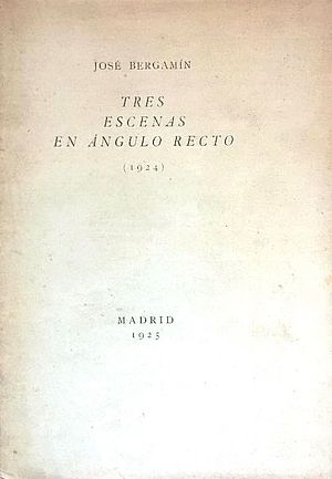 Tres escenas en ángulo recto