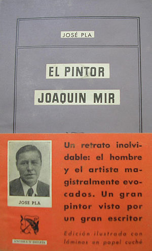 El pintor Joaquín Mir