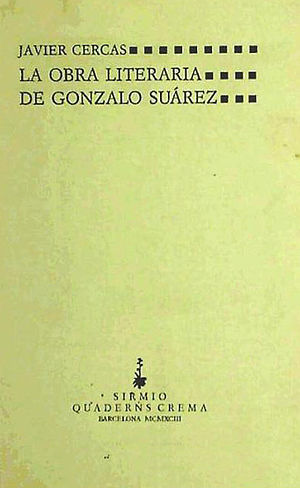La obra literaria de Gonzalo Suárez