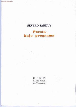 Poesía bajo programa